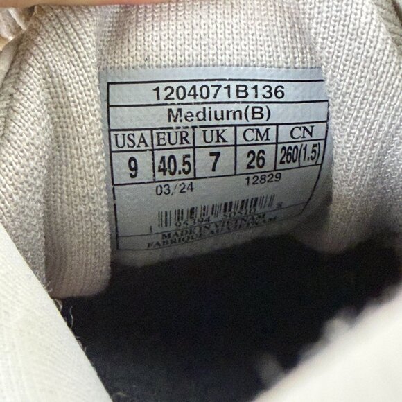 Brooks Ghost 16 Athletic Running Shoes Womens 9 Off White Pink Low Top Lace Up - Picture 5 of 10